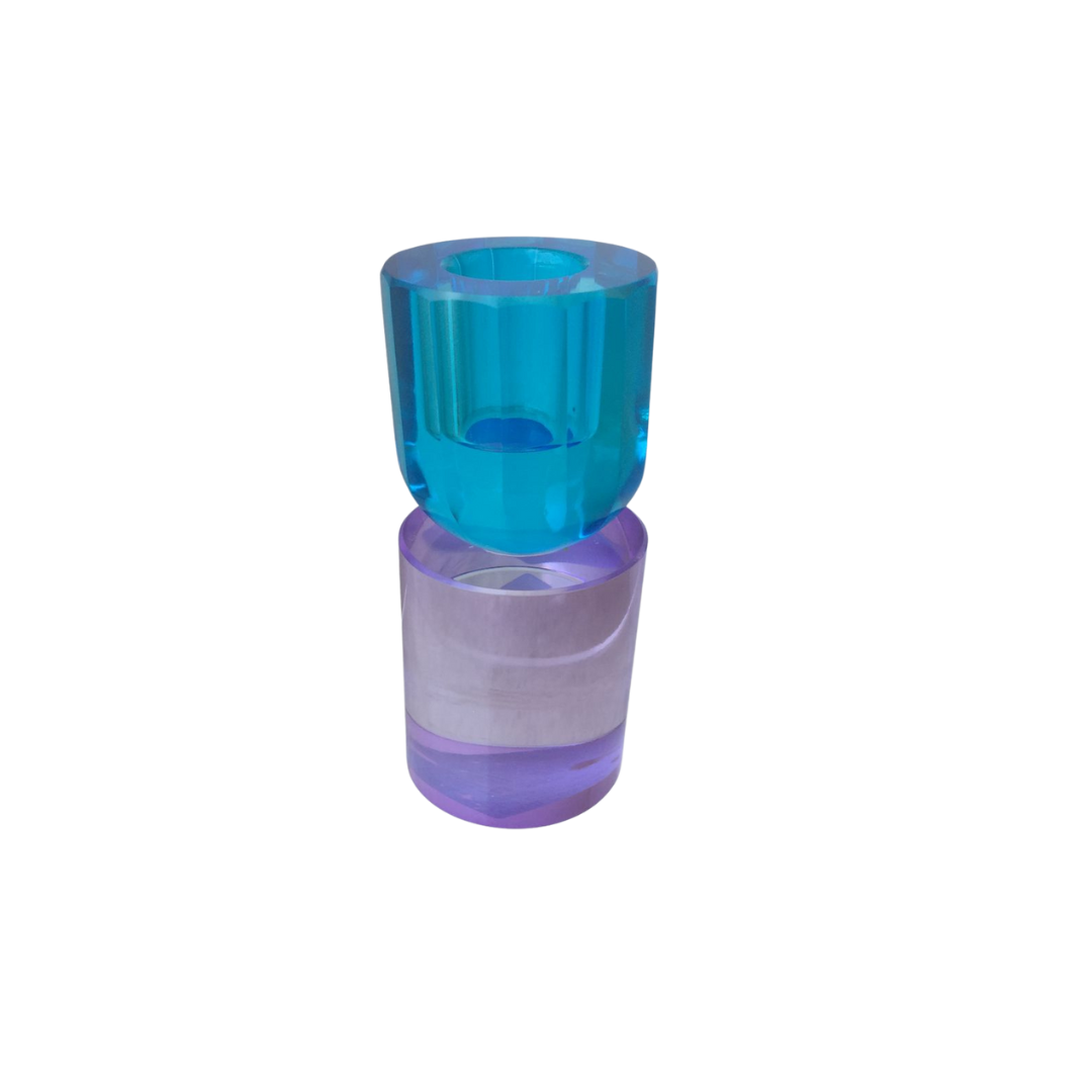 PORTAVELA MORADO AZUL